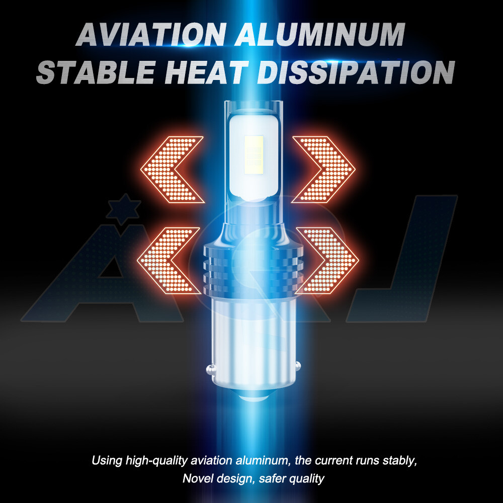 2 Super LED Turn Signal Bulbs for Kawasaki Ninja ZX-12R 2000