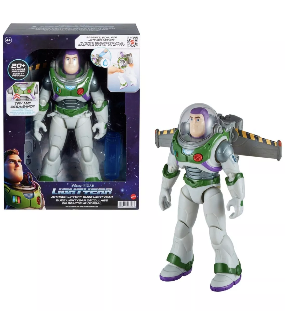 Disney Pixar Lightyear Jetpack Adventure Buzz Lightyear Action Figure