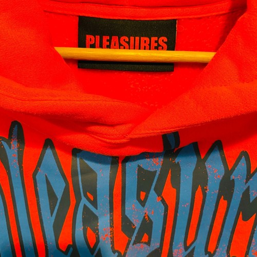 PLEASURES TWITCH HOODIE BURNT ORANGE - Picture 5 of 5