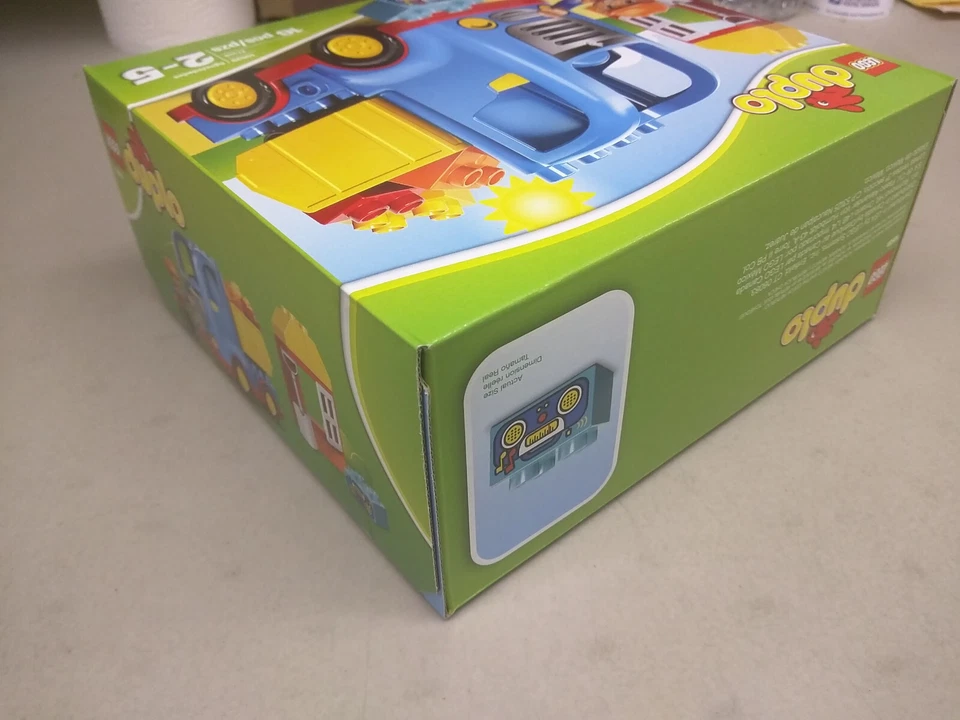 Camión de volteo LEGO Duplo 10529 ¡NUEVO! Trabajador de vehículos de construcción Foto 3 de 4