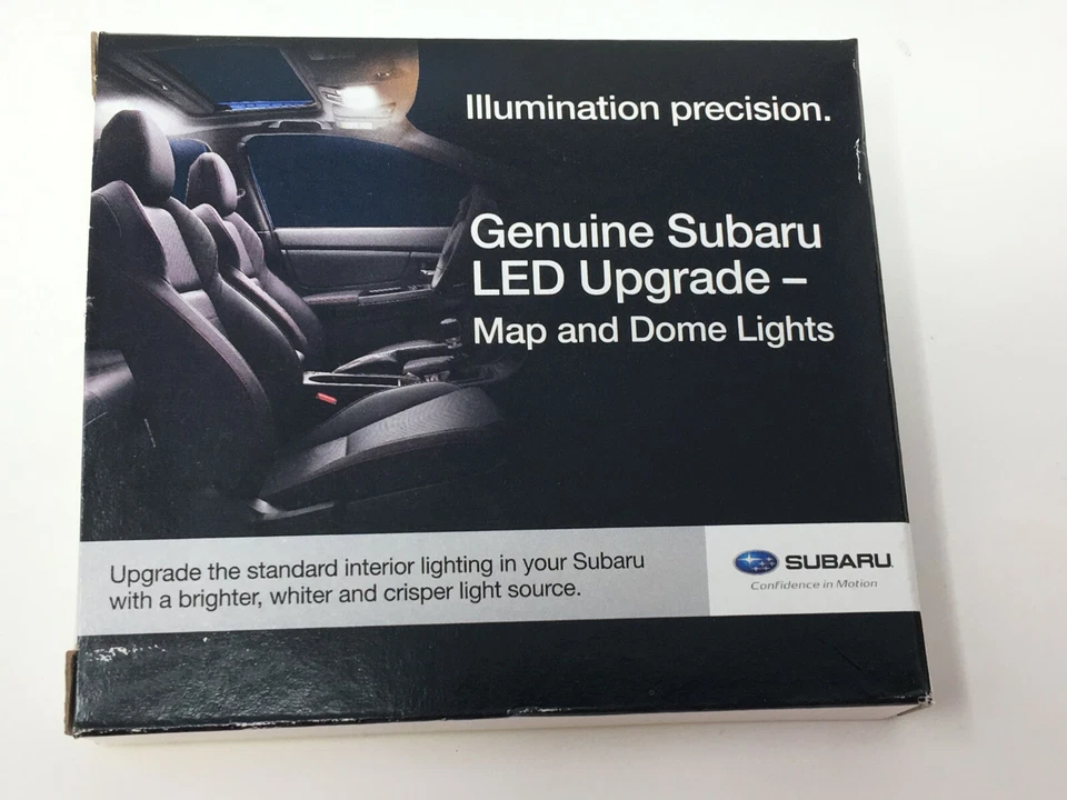 Subaru LED Upgrade Map & Dome & Visor BULB KIT H461SFL060 WRX Crosstrek Impreza - Image 3 of 3