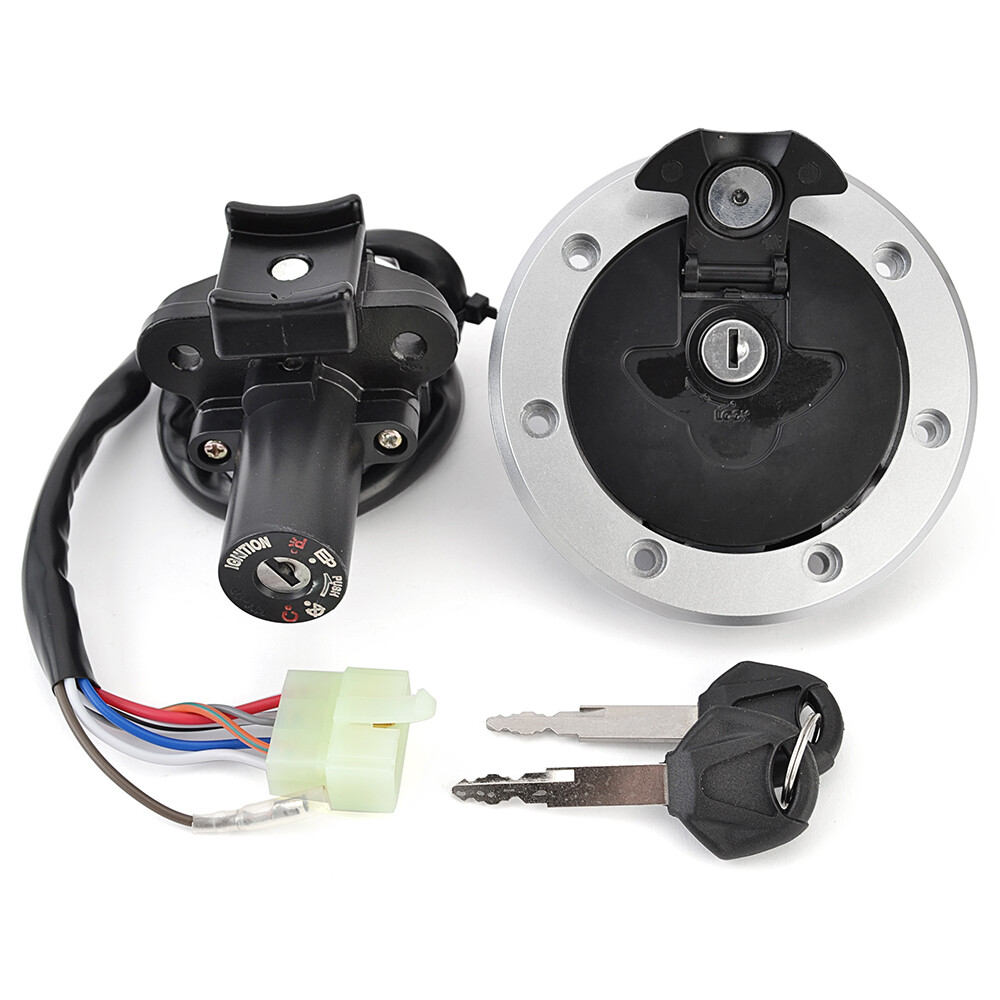 Ignition Switch Seat Lock Key Kit For Kawasaki ZX900 NINJA