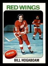 1975 OPC O-Pee-Chee Hockey #67 Bill Hogaboam EX/MT *e2