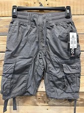 Southpole Big Boy's Easy Cargo Cotton Shorts Dark Grey/S 8 5449 F1 A757T