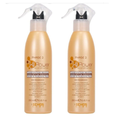 Set Of 2 Echosline Ki Power Keratin Lotion 250ml/8.45oz