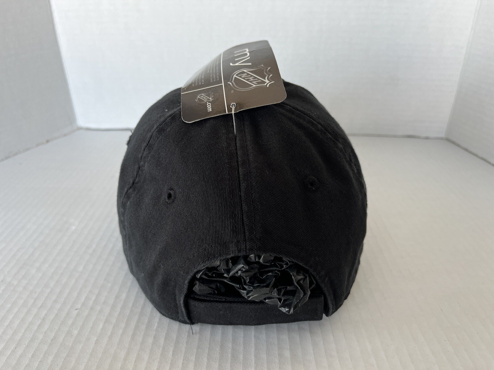 Anaheim Ducks Black Cap Hat Drew Pearson Marketing Adjustable NHL Hockey Workout