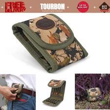 Tourbon Rifle Cartridges Pouch Ammunition Wallet Ammo Holder on Belt Camo in USA