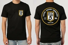 OFFICIAL LICENSED Glock Gen 5 - TESTED PROVEN T-Shirt  S M L XL 2XL 3XL 4XL 5XL