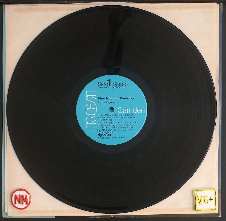 Porter Wagoner - Blue Moon Of Kentucky - 2xLP vinyl - Image 4 of 4