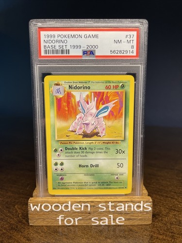 Nidorino graded PSA 8 for sale on eBay