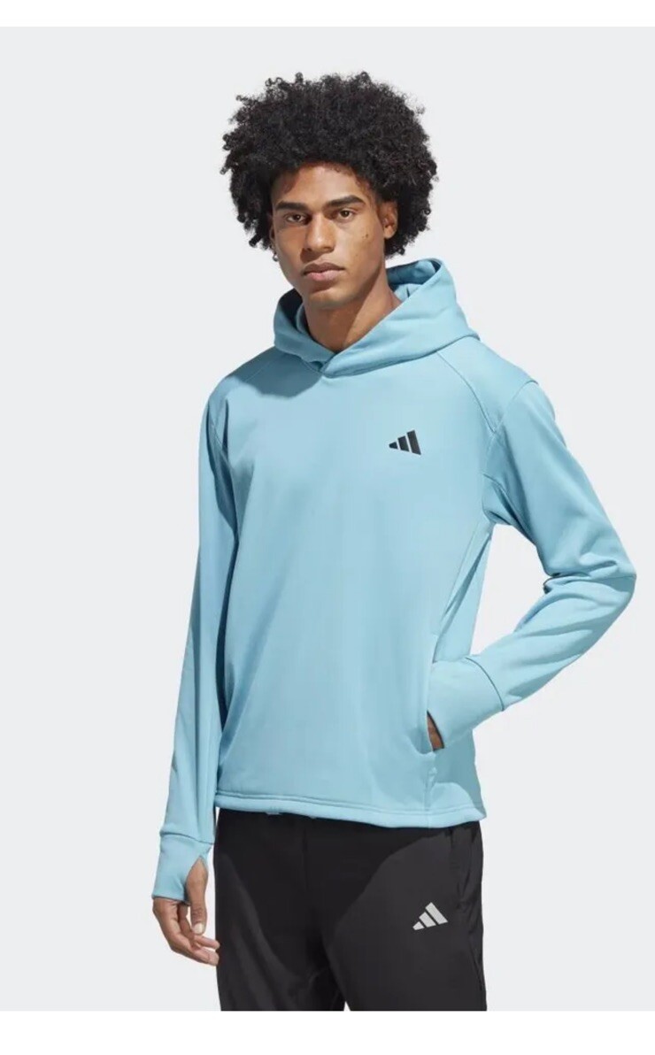 Adidas 2XL Blue Men MTBR Training Hoodie Running Carrera HR6624 Sweatshirt  $85 | eBay