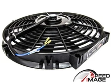 BLOX RACING BLACK 10 INCH ELECTRIC SLIM FAN CIVIC INTEGRA EG EK DC DA COOLING