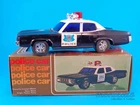 VINTAGE AMC MATADOR POLICE HIGHWAY PATROL TOY CAR FRICTION SIREN NOISE HONG KONG