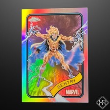 2025 Topps Chrome Marvel #168 Sentry Refractor