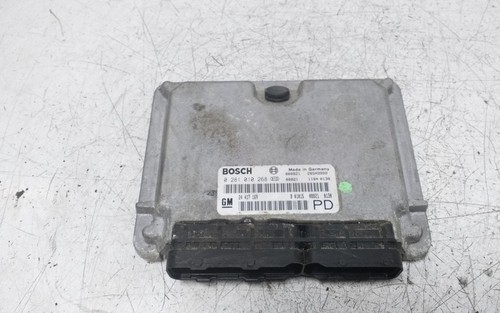OPEL ZAFIRA A F75 Motorsteuergerät ECU 0281010268 2.0 Diesel 74kw 2000 27709907