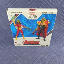Marvel Legends Avengers Skrull Queen and Super-Skrull Action Figure Set