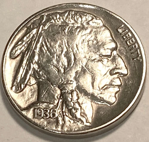 1936 P Buffalo Nickel GEM BU + NO RESERVE  *J2014