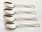 (4) Wallace CARMEL Sterling Silver Demitasse Spoons - 4 1/4" - 44g - NO MONO