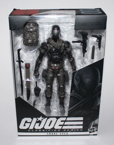 SNAKE EYES - Figure - GIJOE CLASSIFIED SERIES 00 6" Scale 1/12 HASBRO PULSE EX