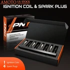PNT UF669 Ignition Coil + 4 Iridium Spark Plugs For 1.4L Buick Chevy Cruze Sonic