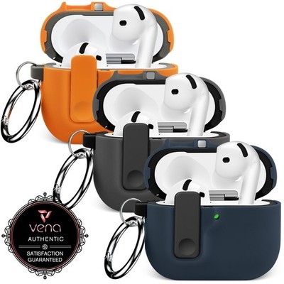 Vena For AirPods 4 Case Cover, AirPods 4th Generation Protective Case with Lock