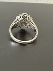 One lady diamond clustering Ring containing round and Baguette 1 Ct Dia — photo 3