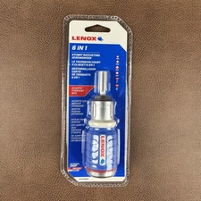Lenox 6 In 1 Stubby Ratcheting Screwdriver with Optimized Grip LXHT60901