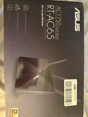 #ad ASUS RT ac65 AC1750 Dual Band WiFi USB 3.0 Wireless Internet Router $35.00