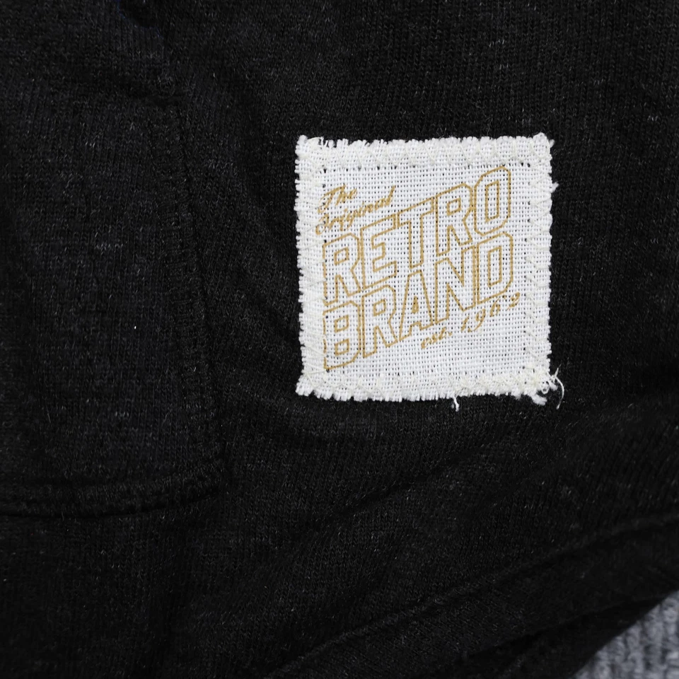 Detroit Red Wings Sudadera con Capucha Mujer Mediana Negra NHL Hockey Cremallera Completa Chaqueta Foto 4 de 4