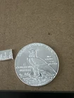 1/2 oz Silver Round  Plus 1 Gram Square