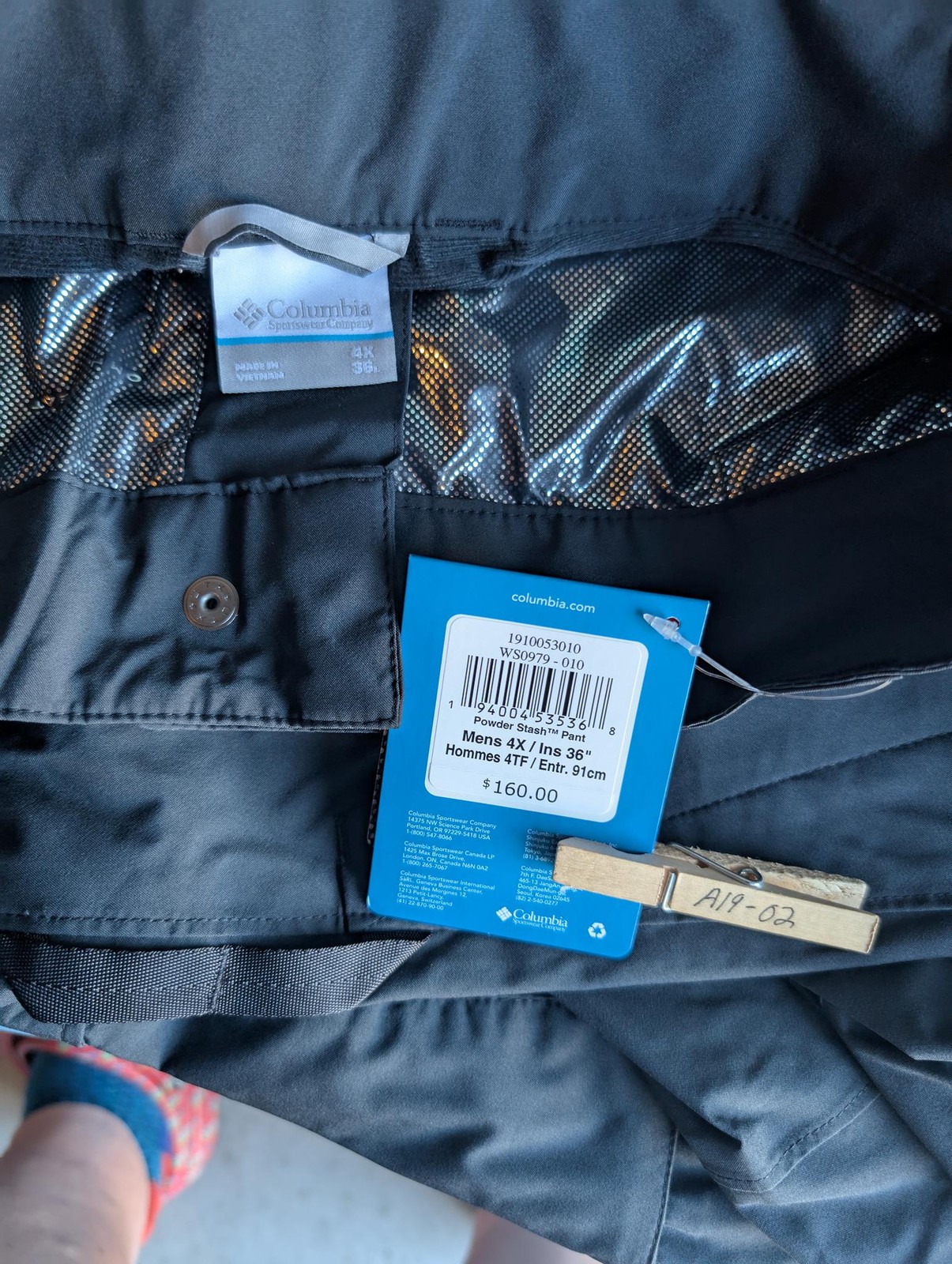 Columbia Waterproof Snow Pants Men's Size 4XL Vented Omni-Heat Insulated NWT thumbnail 17