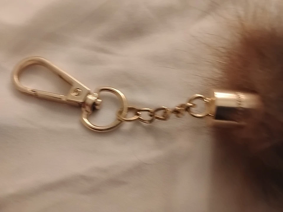 16"-18" Real Piel de Zorro Cola Llavero Bolso Dije Cartera Colgante Disfraz Juegos con disfraces Juguetes Foto 4 de 4