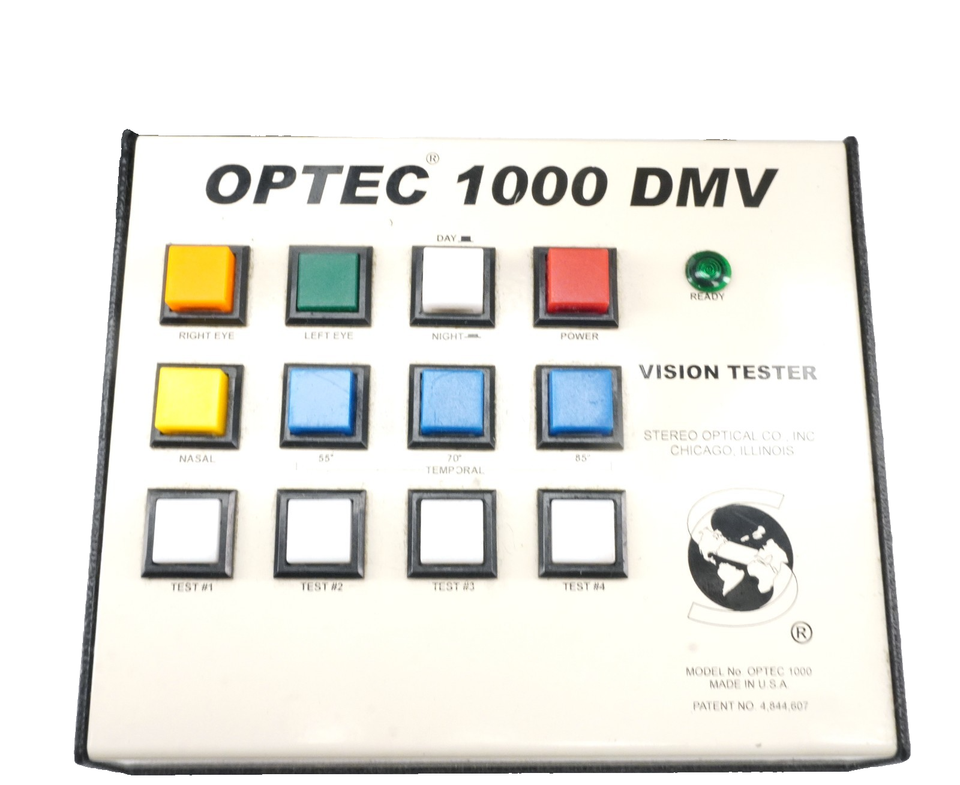Stereo Optical OPTEC 1000 DMV Vision Screener Tester 1000DMV w/Keypad ...