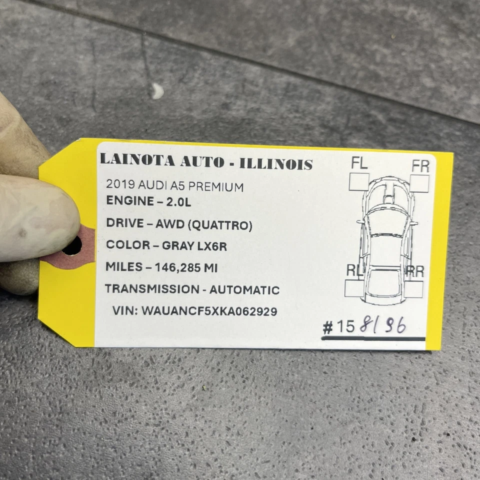 OEM 2018 - 2024 Audi A5 2.0L ENGINE INTERCOOLER LEFT OUTLET HOSE TUBE PIPE - Image 2 of 4