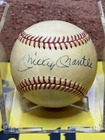 Mickey Mantle Signed Autographed Official American League Baseball💎COA