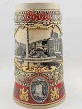 Adolph Coors Company 1988 Collector's Edition Brewery Site 1873 Beer Stein Mug
