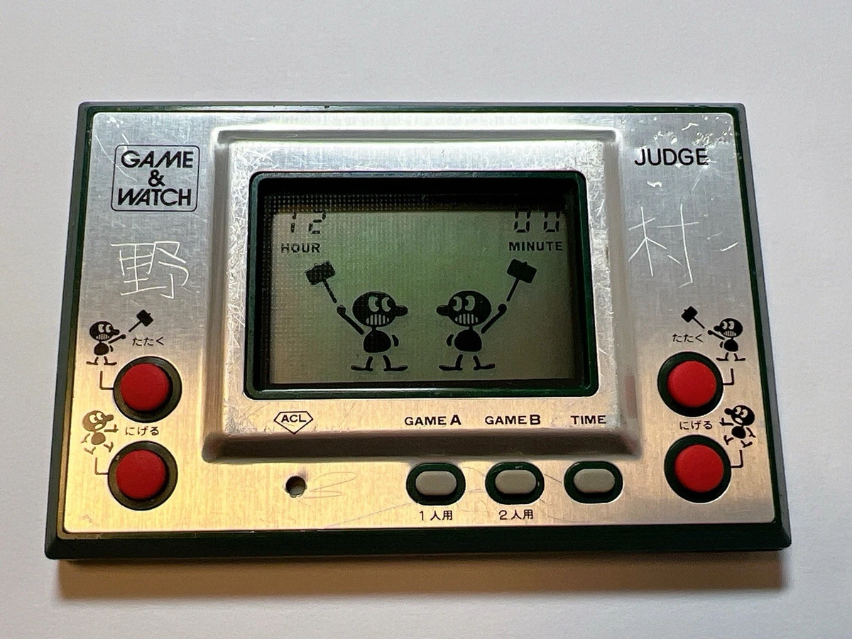 NINTENDO GAME AND & and WATCH Judge 1980 Direct From Japan Very