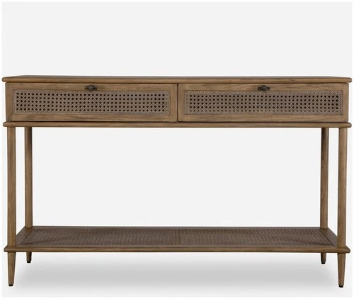 Uttermost 24425 Coast 52"W Wood Table - Gunmetal / Oak - Picture 5 of 5