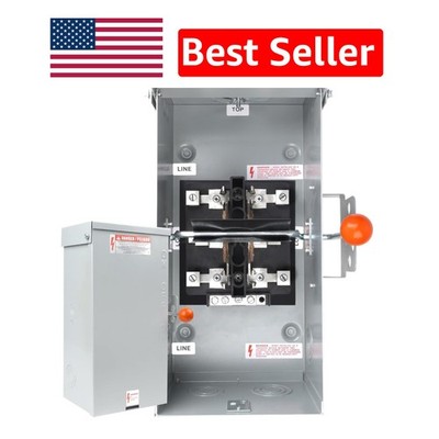 24000W Double Throw Generator Transfer Switch - 100A Reliable Power Source