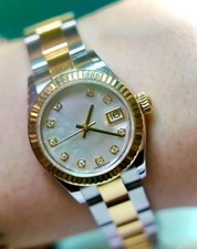 Men’s 40mm Automatic Watch Two Tone Stainless Steel Sapphire Crystal