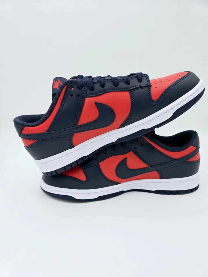 Zapatos para hombre NIKE Dunk Low Retro rojo universitario/obsidiana-blanco DV0833-601.   #82 Foto 3 de 4