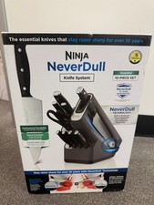 Ninja NeverDull Essential 10-Piece Knife System with Built-In Sharpener