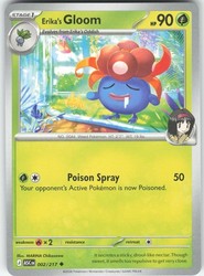 Erika's Gloom 002/217 Ascended Heroes Uncommon