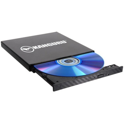 Kanguru QS Slim DVDRW DVD Burner - TAA Compliant (u3-dvdrw-sl) (u3dvdrwsl) - Picture 1 of 3
