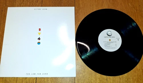 🏳️‍🌈 ELTON JOHN - Too Low for Zero 1983, Vinyl LP “I’m Still Standing” GHS4006