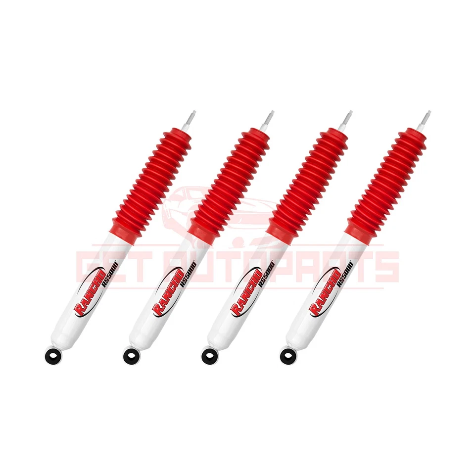 Kit de 4 Amortiguadores de Gas Rancho RS5000X Delanteros y Traseros para Ford F-100 2x2 70-79 Foto 2 de 4