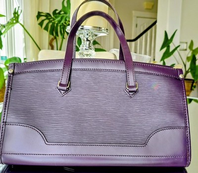 Louis Vuitton Epi Madeleine PM Purple Hand Bag