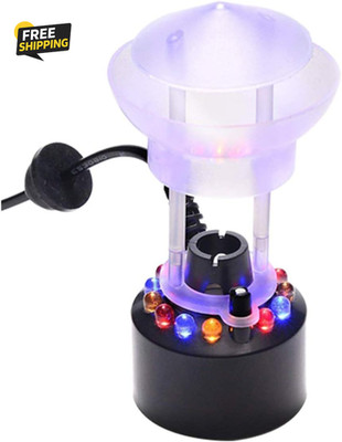 Halloween Party Mist Maker,Ultrasonic Mist Maker Fogger with Waterproof Frame