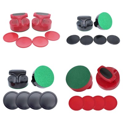 Airhockey Drücker und Pucks 9,4 cm Airhockey Paddel für Sportgeschenke