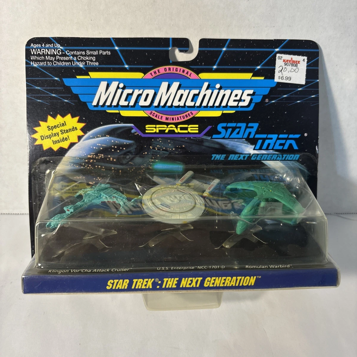 「スタートレック」マイクロマシーン４種（Ｃ） Micro Machines Star Trek Action Figures for sale | eBay
